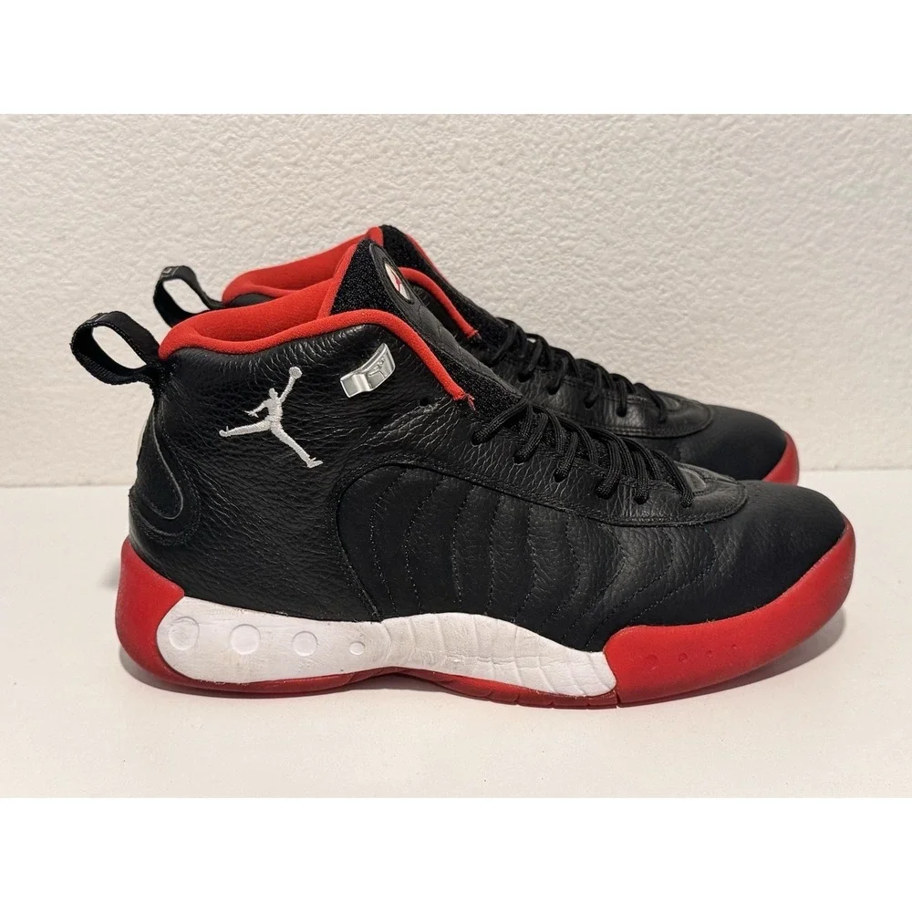 Nike Air Jordan Jumpman Pro Bred 2017 Mens 10.5 906876-001 W FLAWS